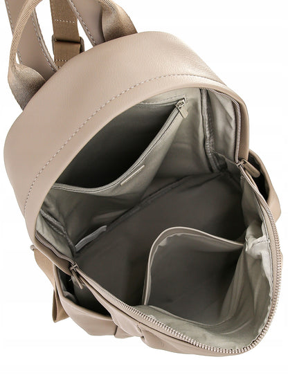 David Jones Damen-Rucksack für den urbanen Bereich, Öko-Leder 