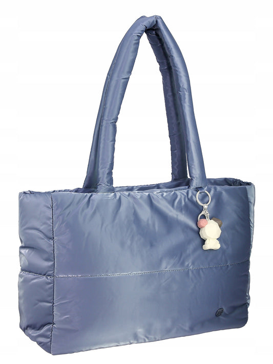 David Jones torebka damska shopper z nylonu