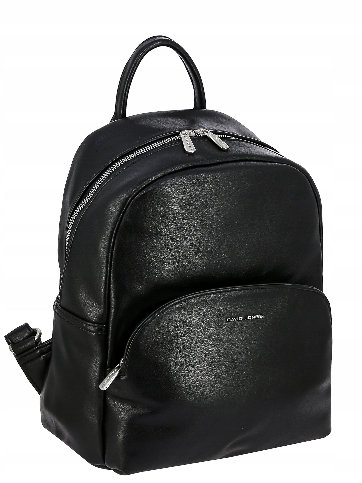 Plecak damski miejski David Jones skóra ekologiczna czarny