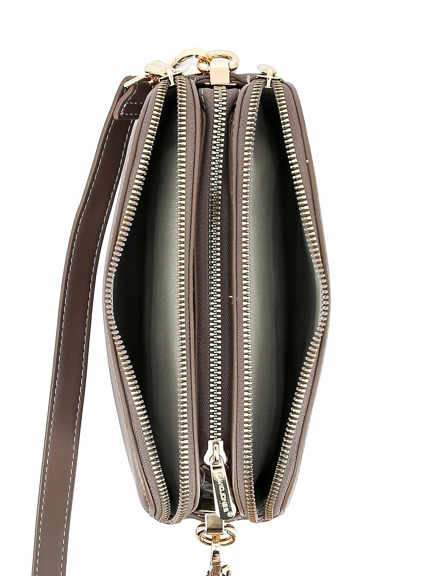 Torebka listonoszka damska David Jones skóra ekologiczna