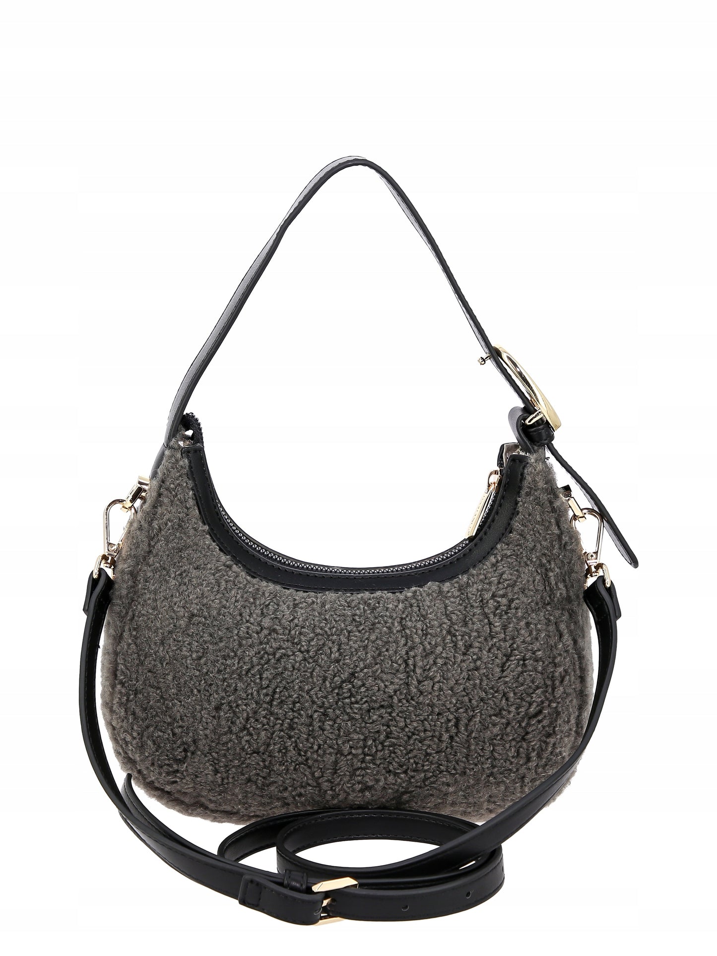 David Jones torebka damska na ramię mała sztuczne futro