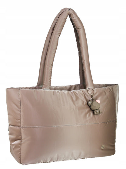 David Jones torebka damska shopper z nylonu