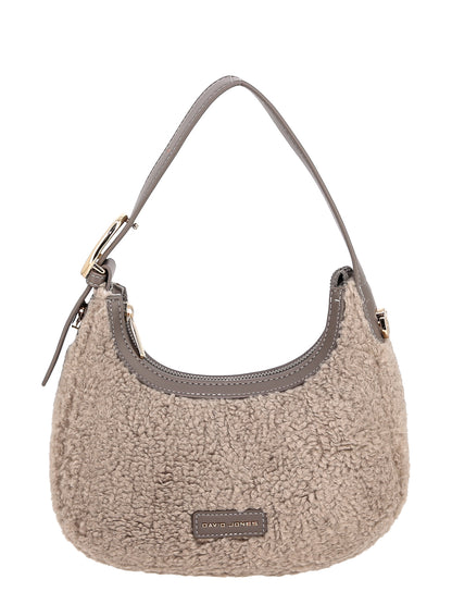 David Jones torebka damska na ramię mała sztuczne futro