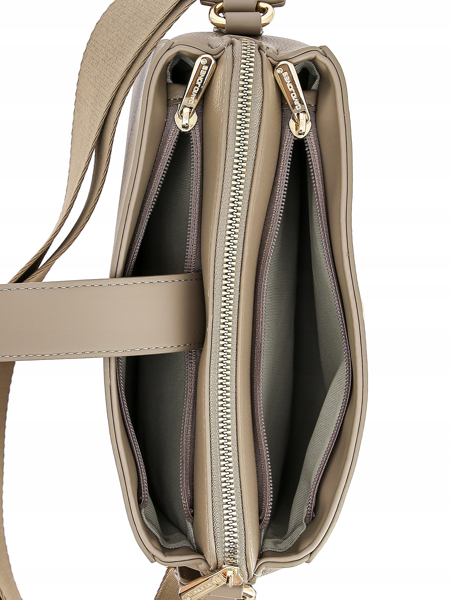 Torebka listonoszka damska David Jones skóra ekologiczna