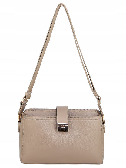 Torebka listonoszka damska David Jones skóra ekologiczna