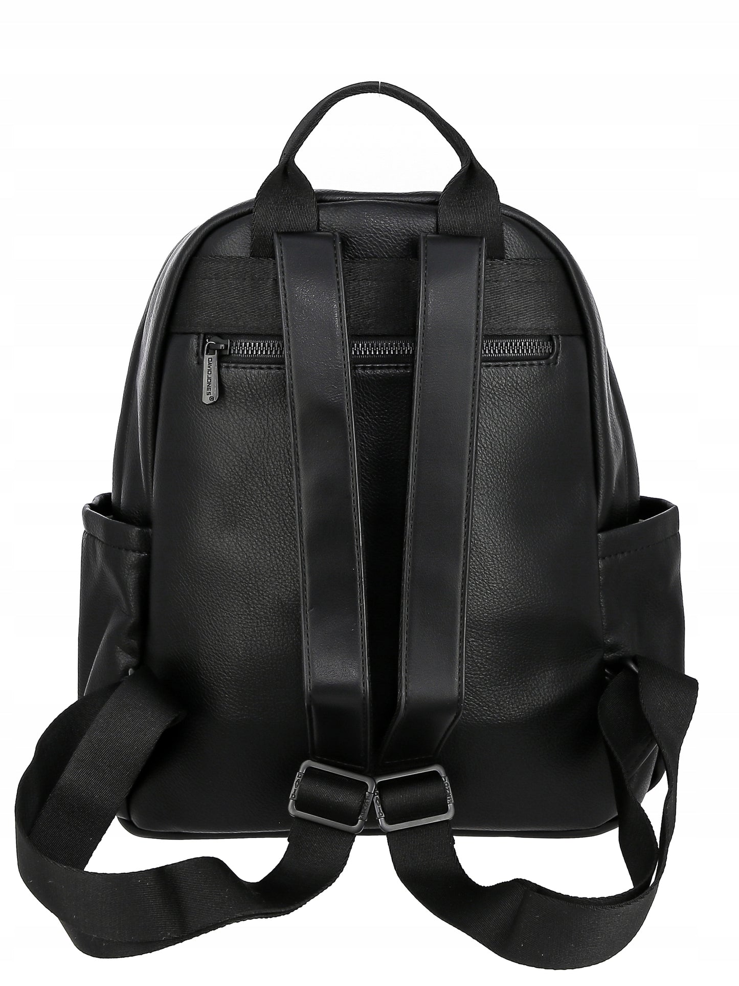 Plecak damski miejski David Jones skóra ekologiczna czarny