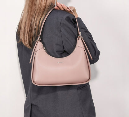 David Jones Damen-Schultertasche, Öko-Leder 