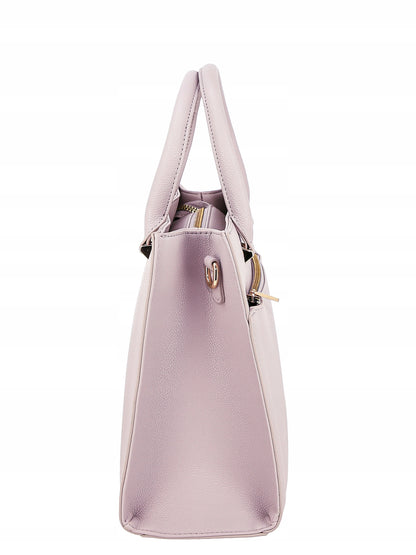 David Jones torebka damska klasyczna kuferek kość słoniowa