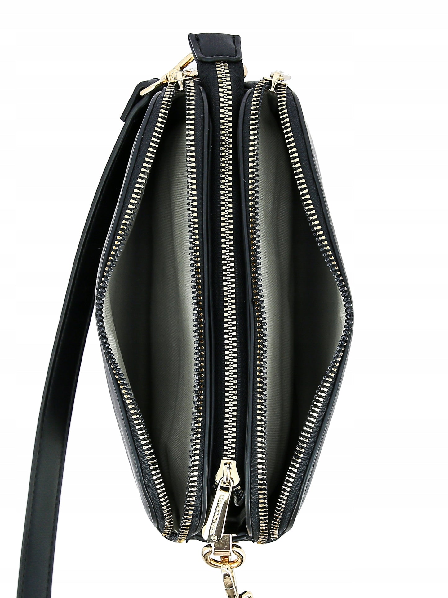 Dámská taška přes rameno David Jones, černá, umělá kůže 