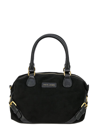 David Jones torebka damska mała kuferek czarny
