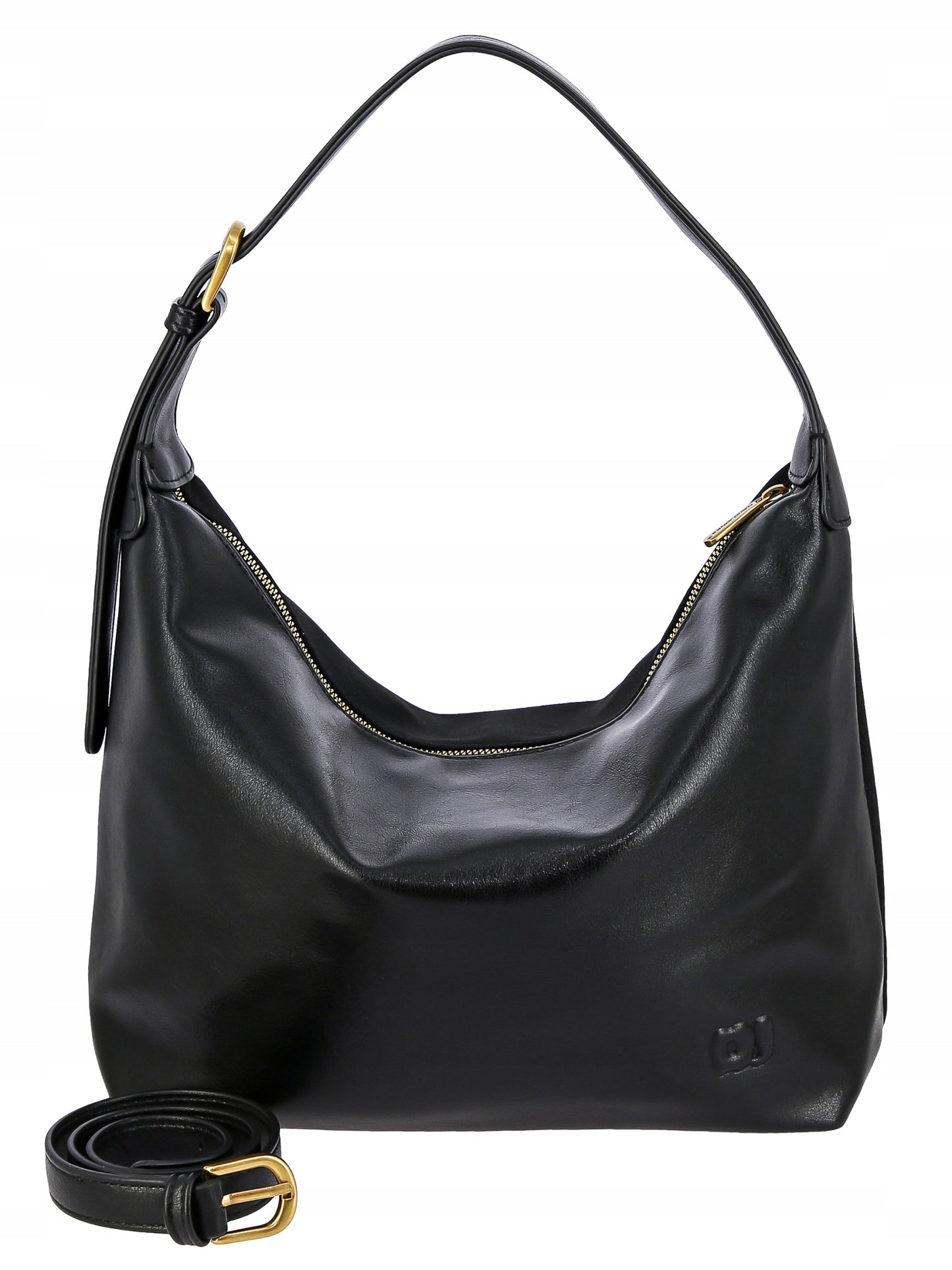 David Jones torebka damska na ramię skóra ekologiczna czarna