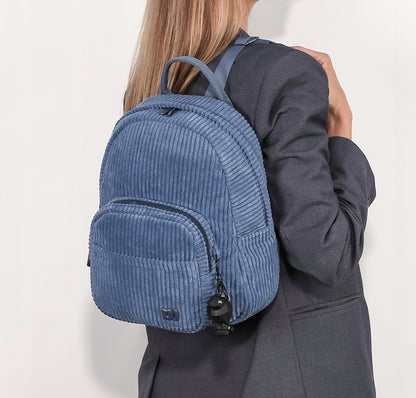 Plecak damski miejski David Jones tekstylny