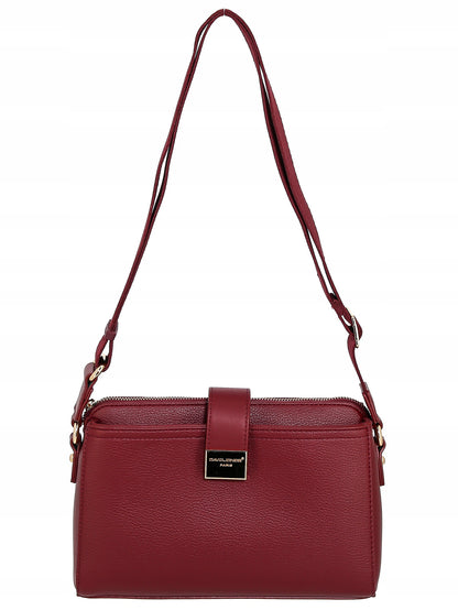 Torebka listonoszka damska David Jones skóra ekologiczna