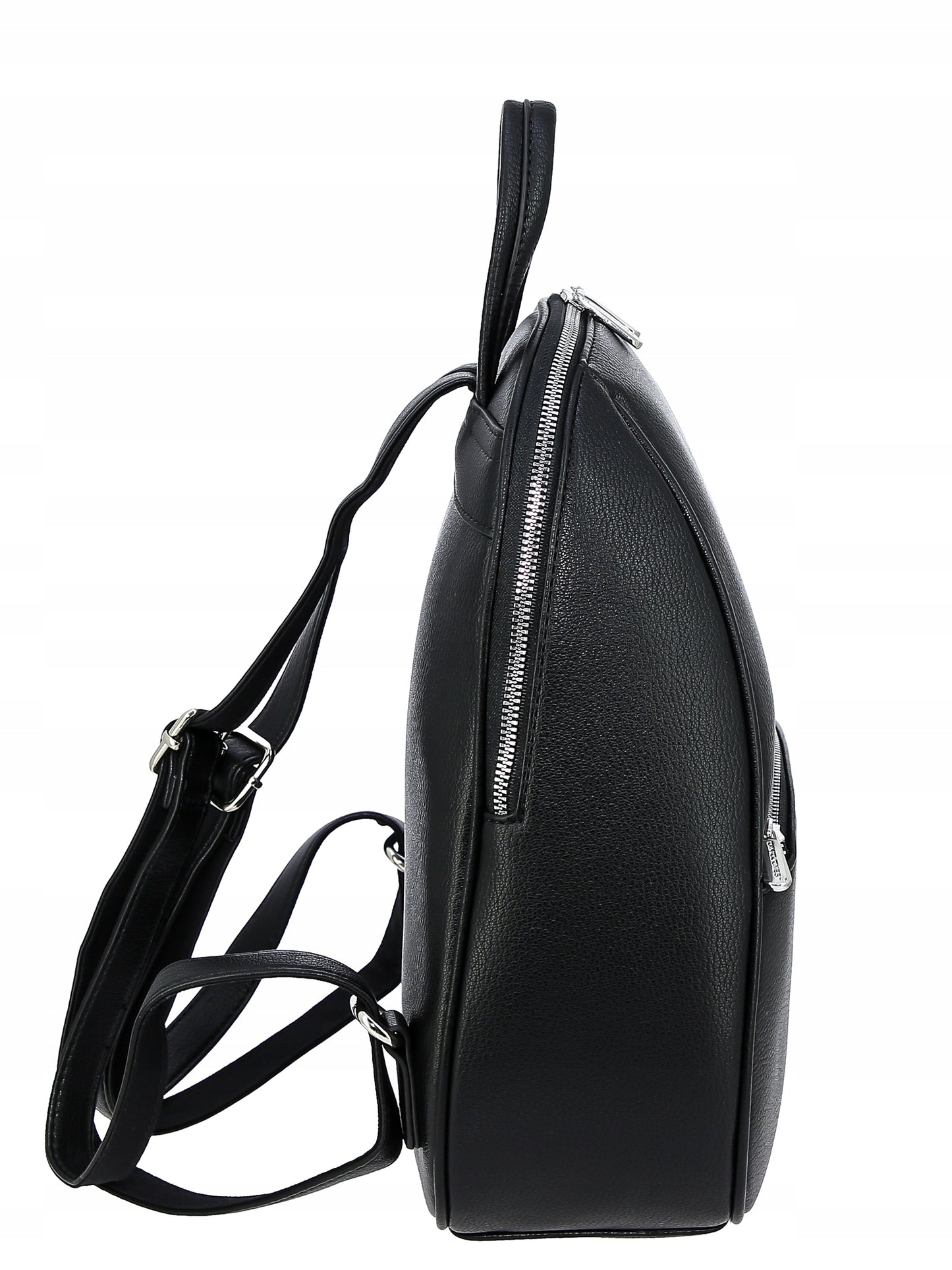 Plecak damski miejski David Jones skóra ekologiczna czarny