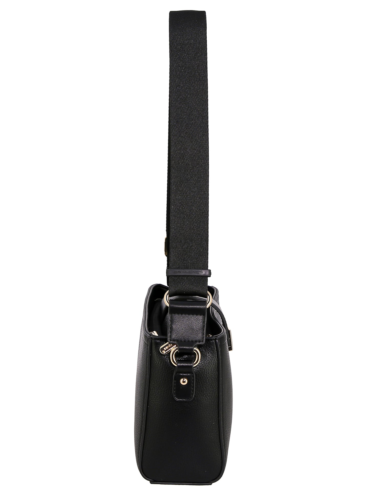 Dámská taška přes rameno David Jones, černá, z umělé kůže 