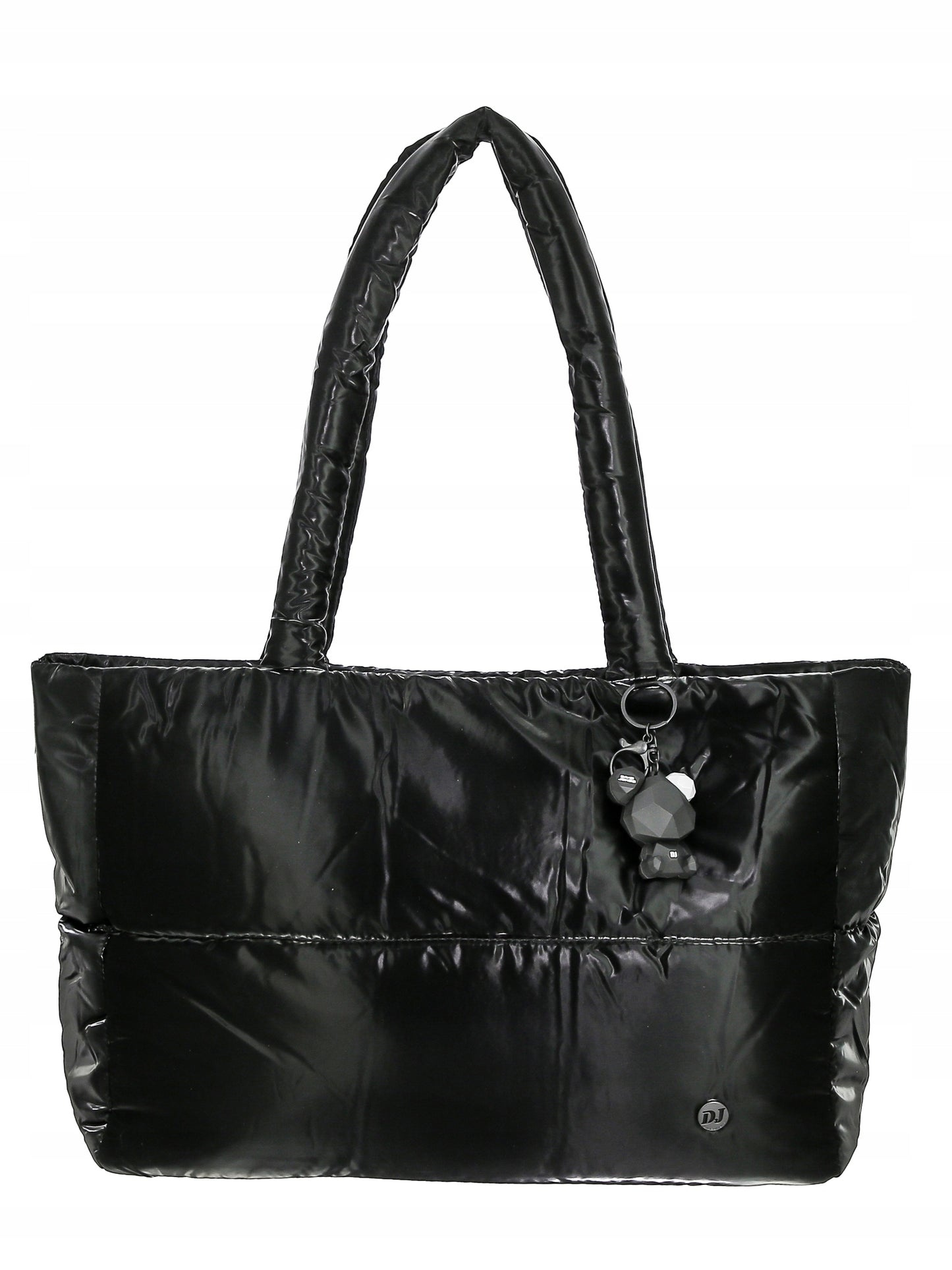 David Jones torebka damska shopper z nylonu czarna