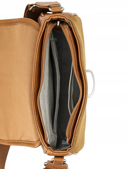 Torebka listonoszka damska David Jones skóra ekologiczna