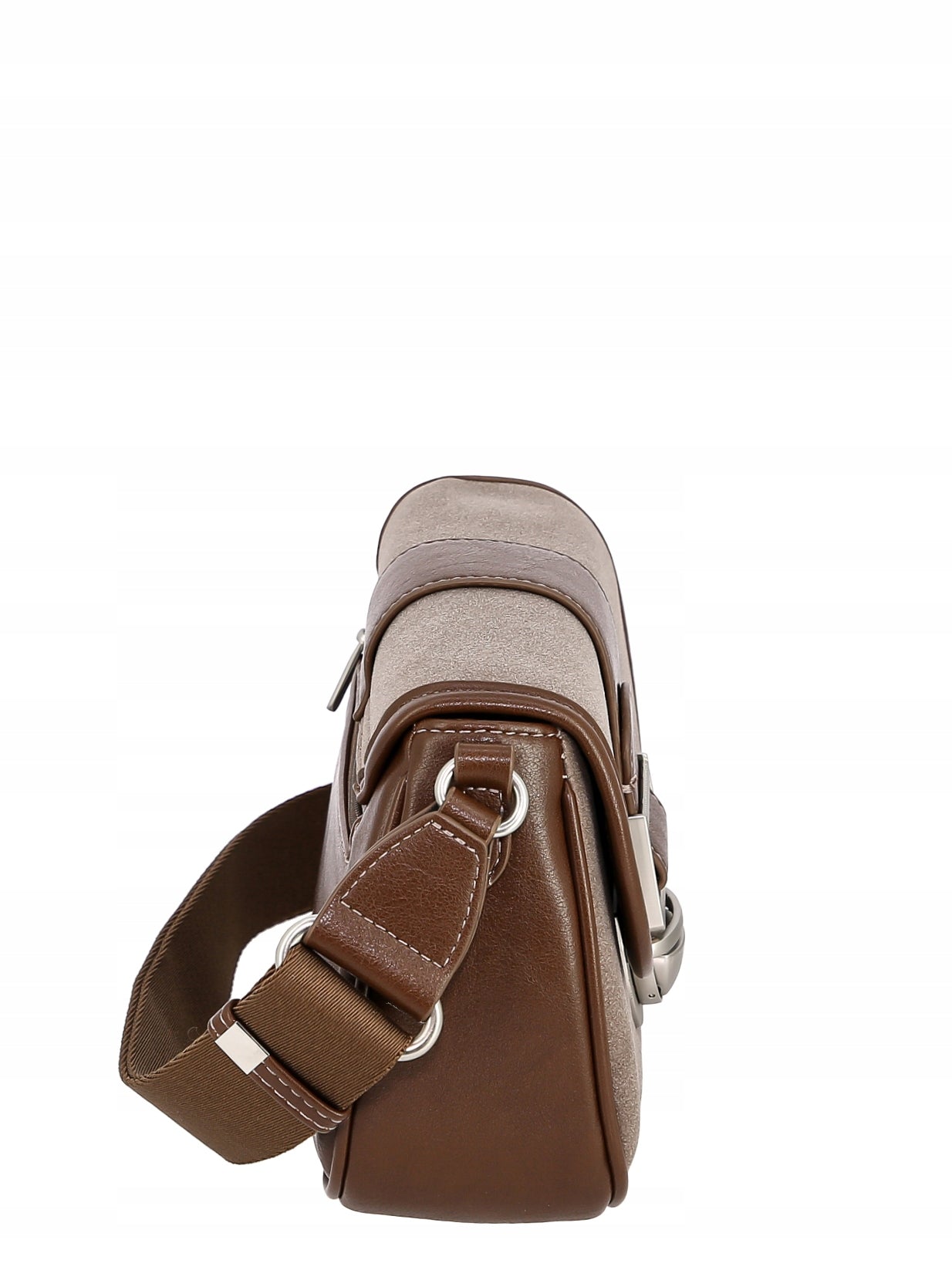 Torebka listonoszka damska David Jones skóra ekologiczna