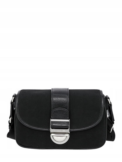 Dámská taška přes rameno David Jones, černá, z umělé kůže 