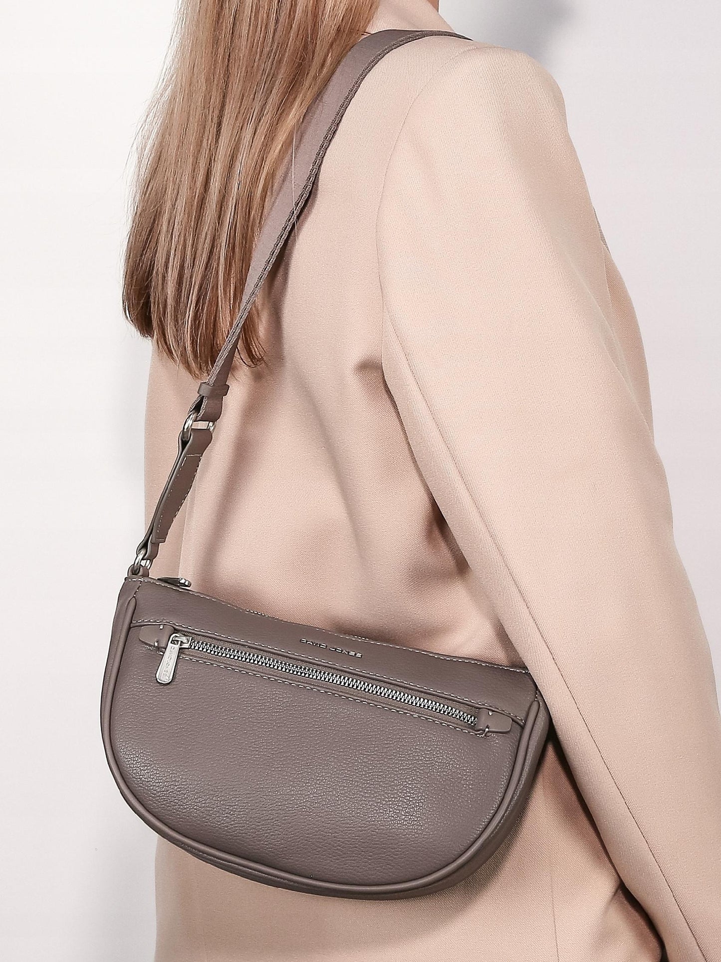 Torebka listonoszka damska David Jones skóra ekologiczna