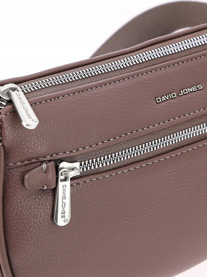 Torebka listonoszka damska David Jones skóra ekologiczna