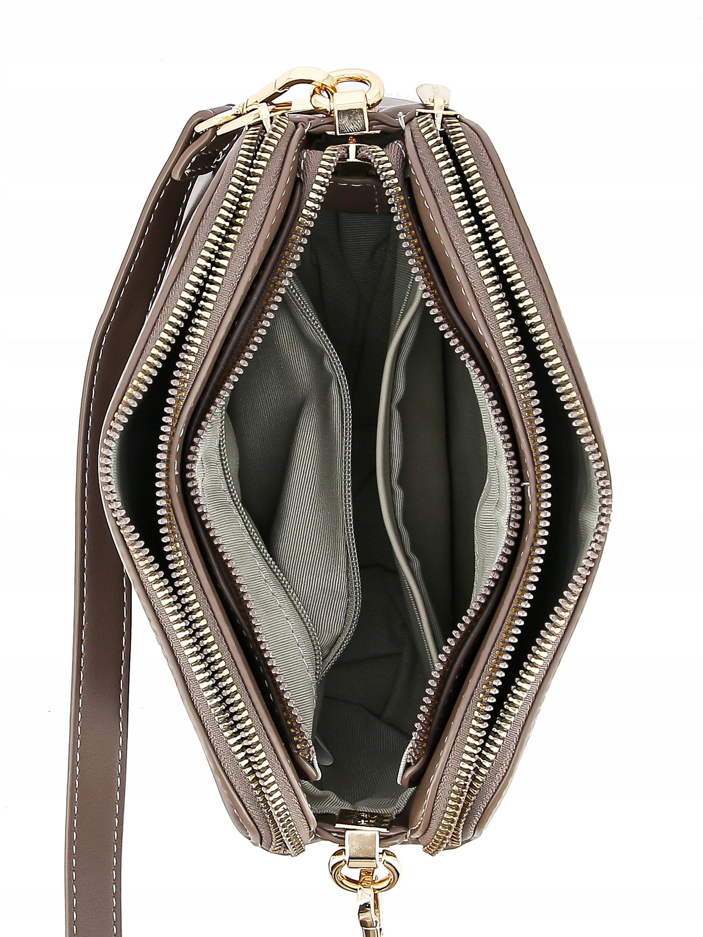 Torebka listonoszka damska David Jones skóra ekologiczna