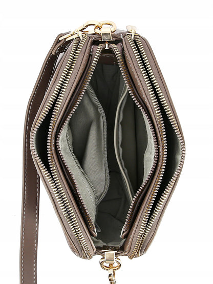 Torebka listonoszka damska David Jones skóra ekologiczna