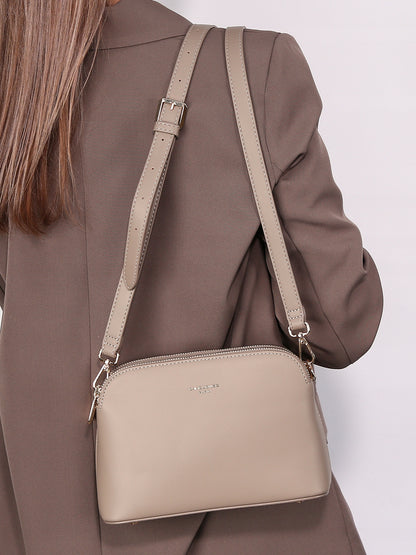 Torebka listonoszka damska David Jones skóra ekologiczna