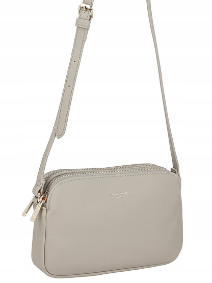 Torebka listonoszka damska David Jones skóra ekologiczna