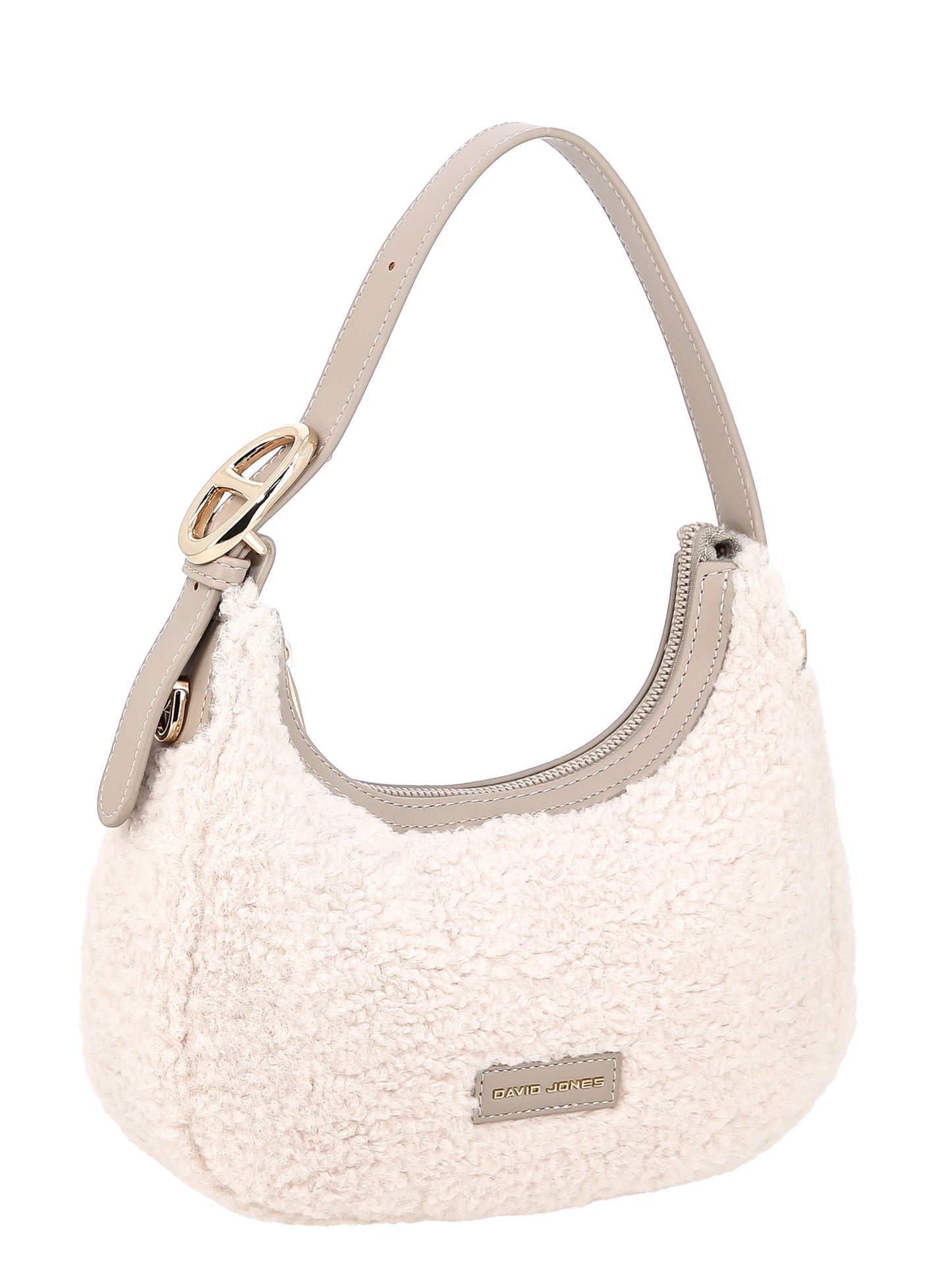 David Jones torebka damska na ramię mała sztuczne futro