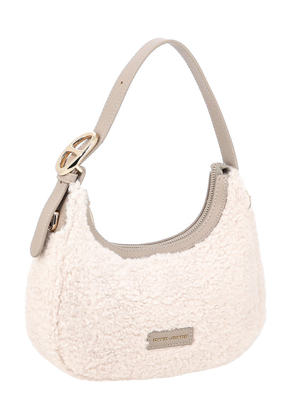 David Jones torebka damska na ramię mała sztuczne futro