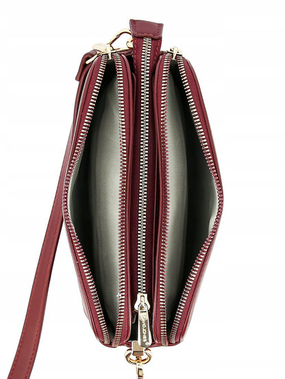 Torebka listonoszka damska David Jones skóra ekologiczna