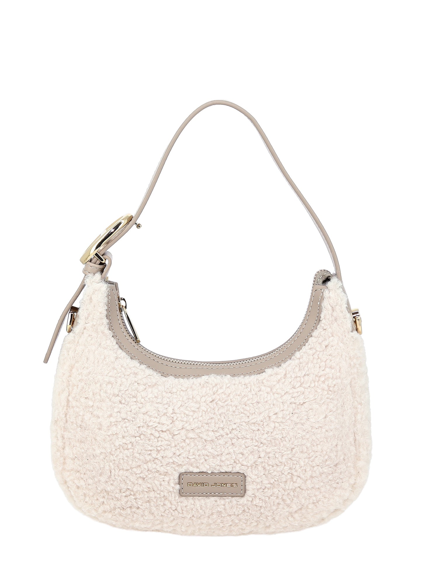 David Jones torebka damska na ramię mała sztuczne futro