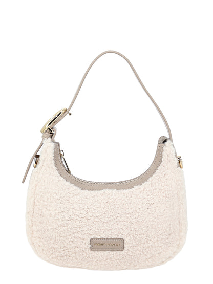 David Jones torebka damska na ramię mała sztuczne futro