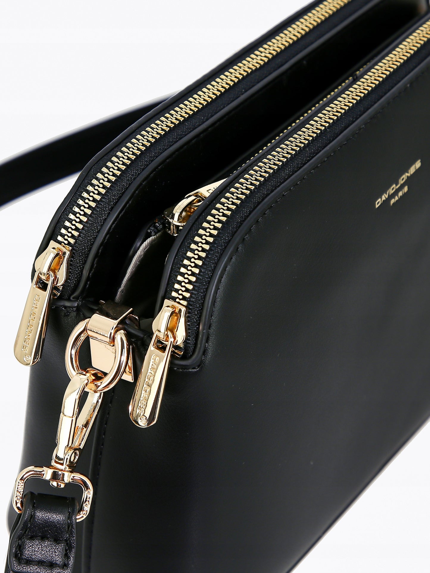 Dámská taška přes rameno David Jones, černá, umělá kůže 