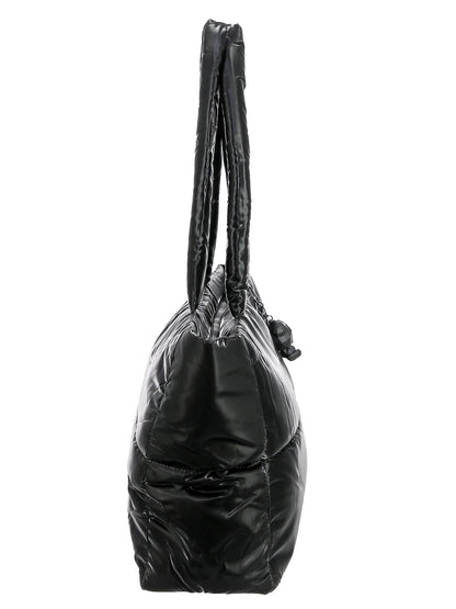 David Jones torebka damska shopper z nylonu czarna