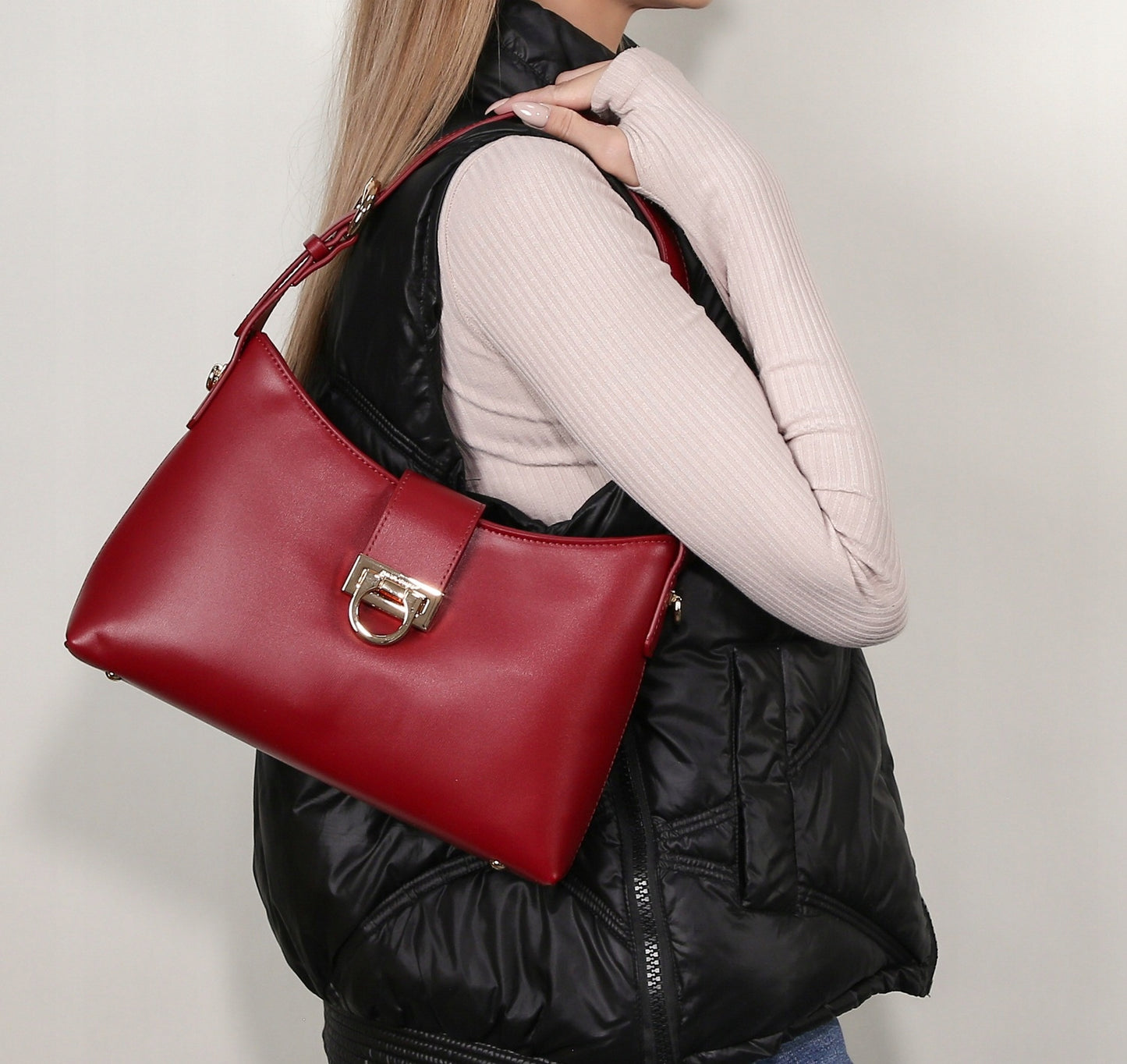 David Jones torebka damska na ramię skóra ekologiczna