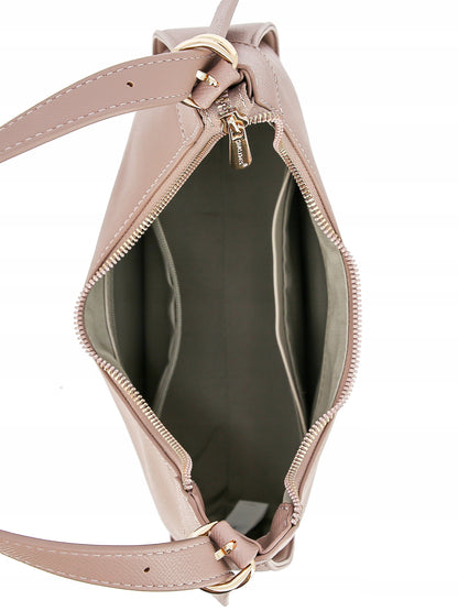 David Jones Damen-Schultertasche, Öko-Leder 