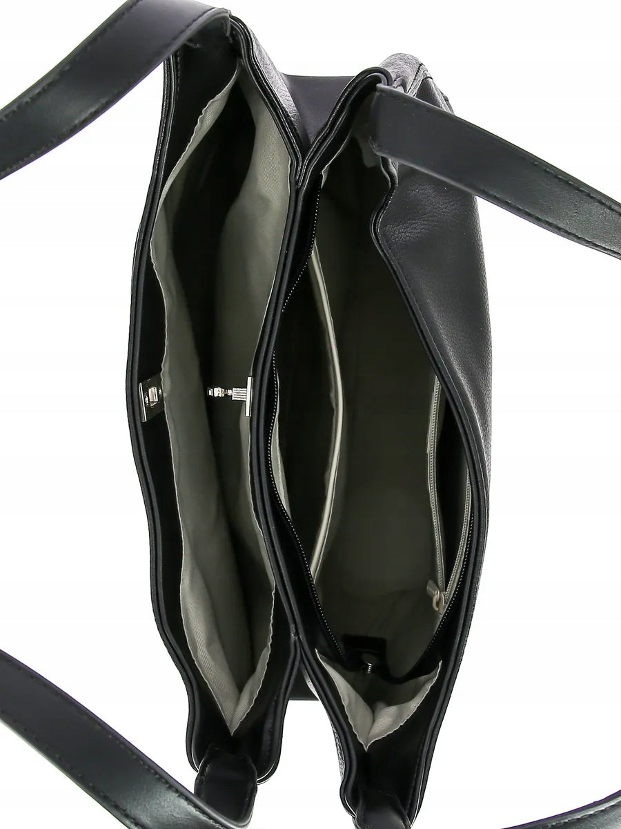 David Jones torebka damska worek czarny