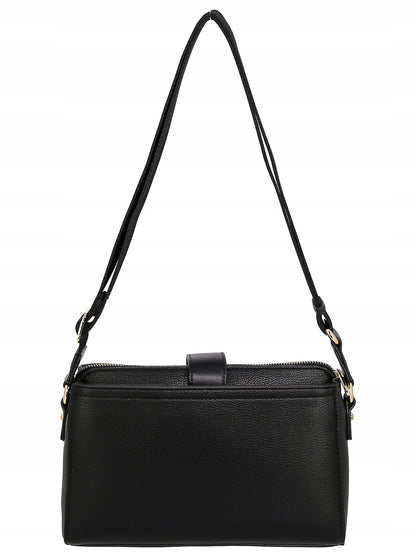 Dámská taška přes rameno David Jones, černá, z umělé kůže 