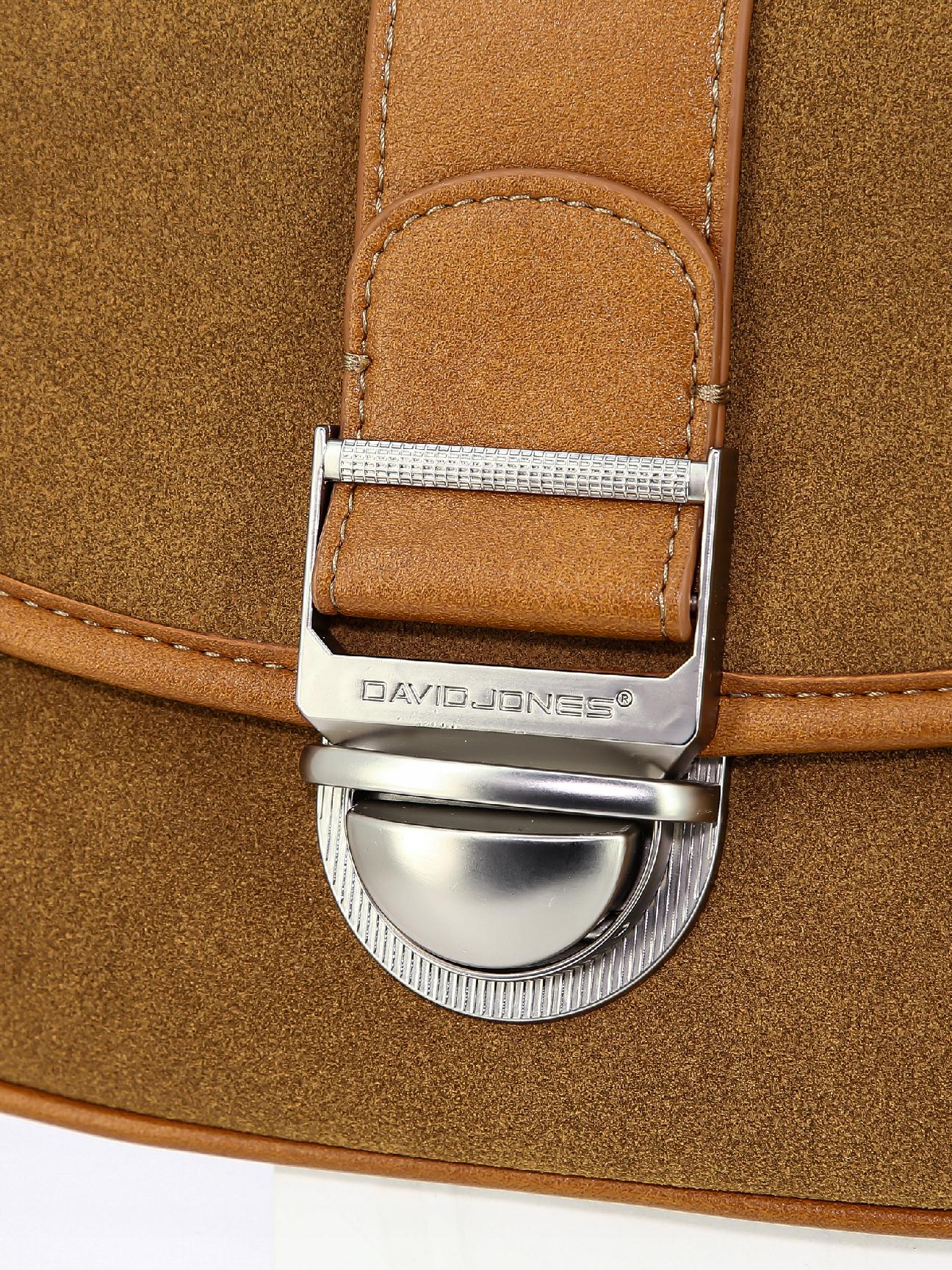 Torebka listonoszka damska David Jones skóra ekologiczna