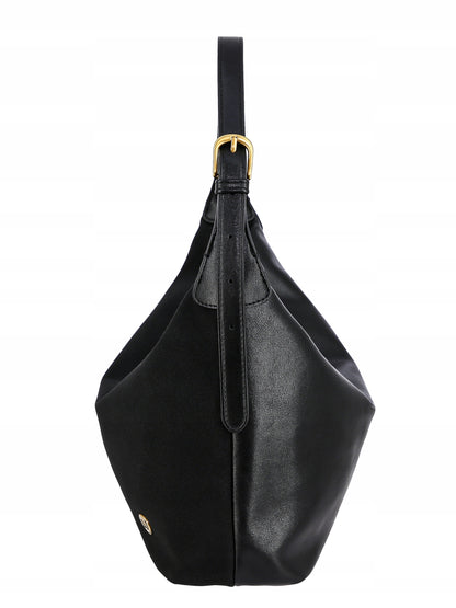 David Jones torebka damska na ramię skóra ekologiczna czarna