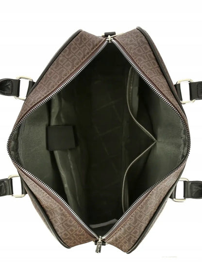 Pánská aktovka, prostorná do práce, vhodná pro 14palcový notebook, David Jones 