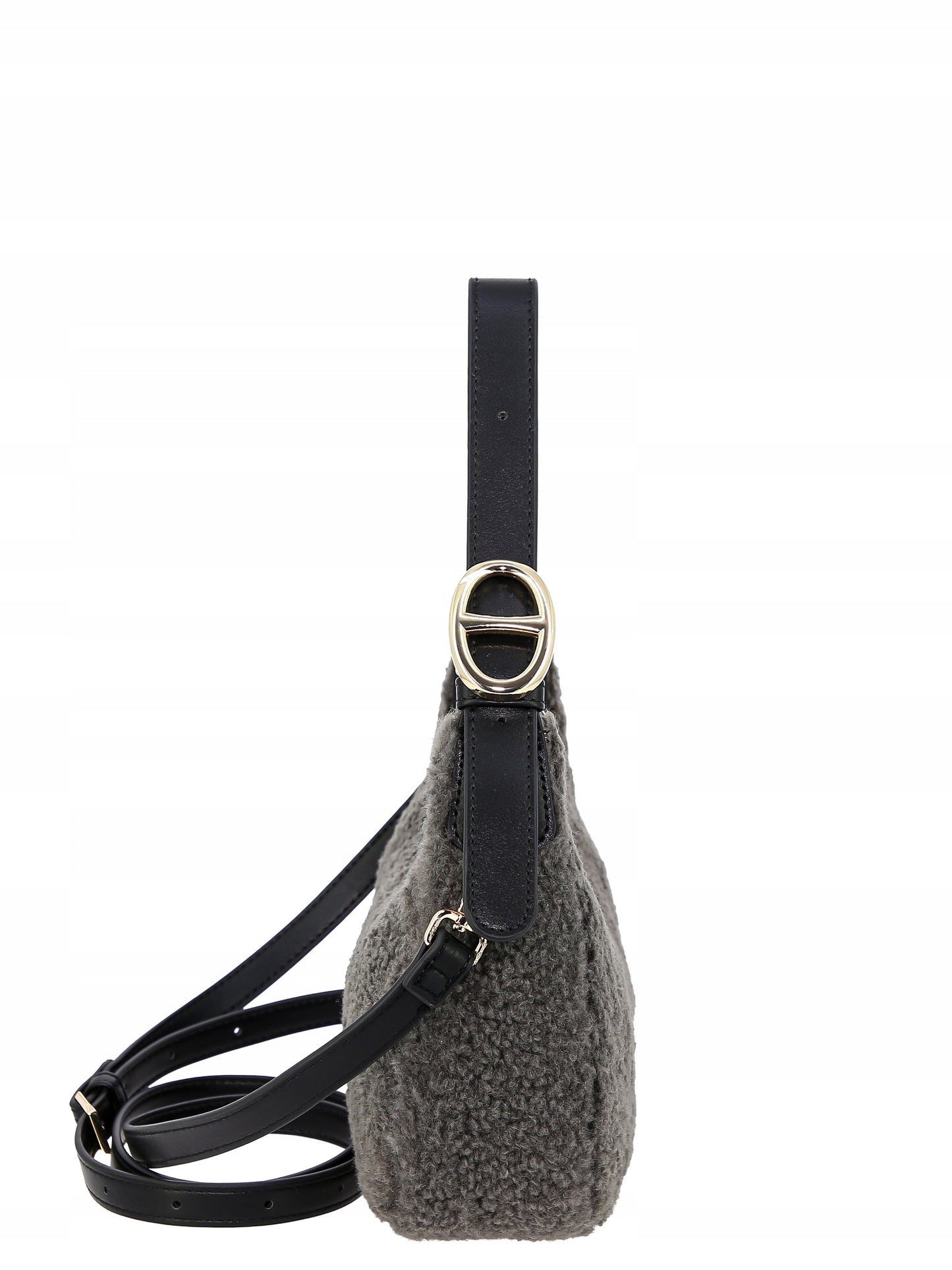 David Jones torebka damska na ramię mała sztuczne futro