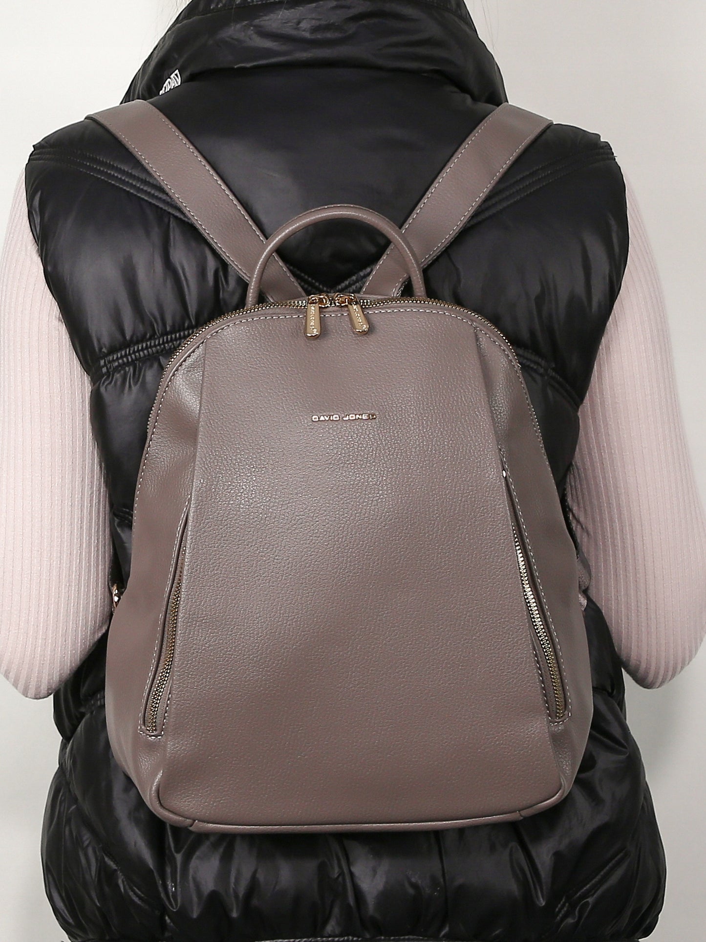 Plecak damski miejski David Jones skóra ekologiczna