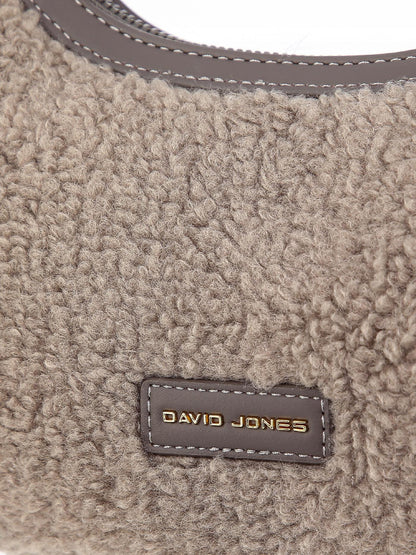 David Jones torebka damska na ramię mała sztuczne futro