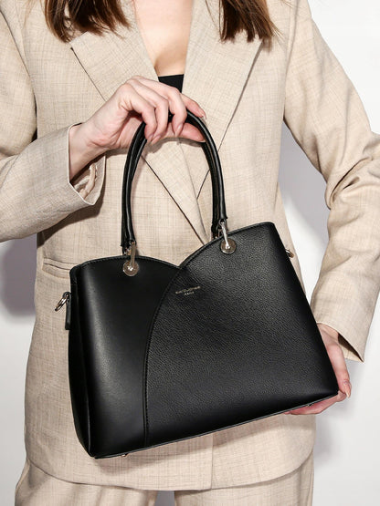 David Jones torebka damska klasyczna kuferek czarny