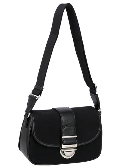 Dámská taška přes rameno David Jones, černá, z umělé kůže 