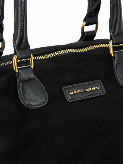 David Jones torebka damska mała kuferek czarny