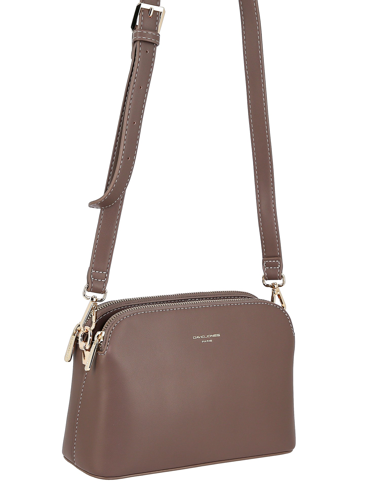 Torebka listonoszka damska David Jones skóra ekologiczna